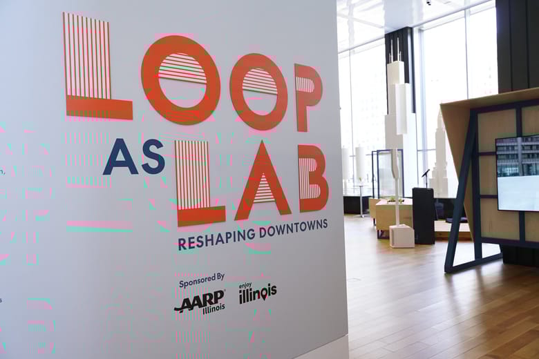 Loop as Lab exhibition entrance