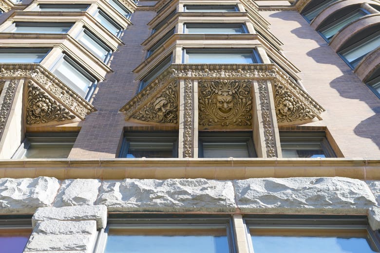 Photo: Manhattan Building; Architect: William LeBaron Jenney